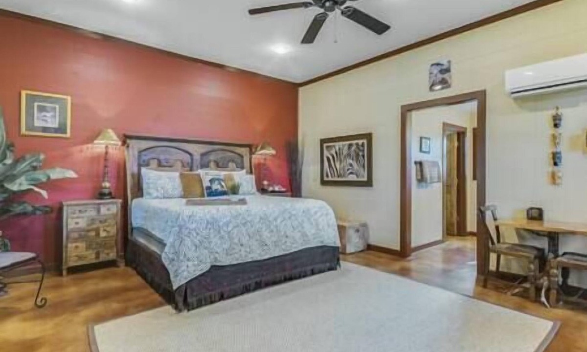 San Marcos House | Safari Suite at Blanco Rapids Ranch on the Blanco River- Easy river access!