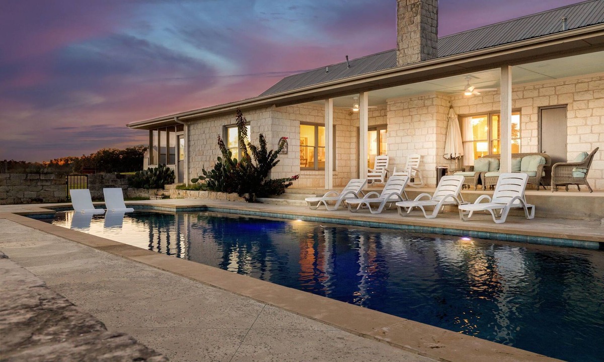 Kyle House | Serene Ranch Escape with Large Pool