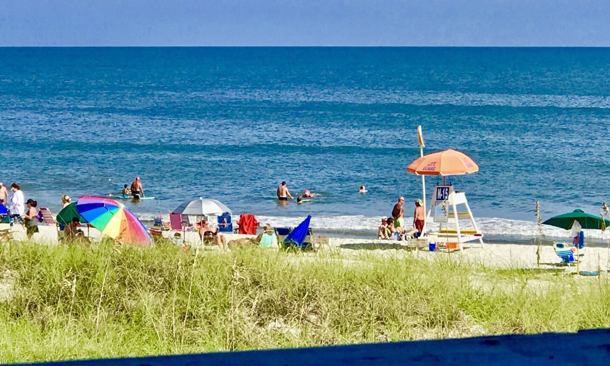 Myrtle Beach Condo | Shore Drive Escape! Oceanfront View! Steps to Beach, Heated Pool & Apache Pier!