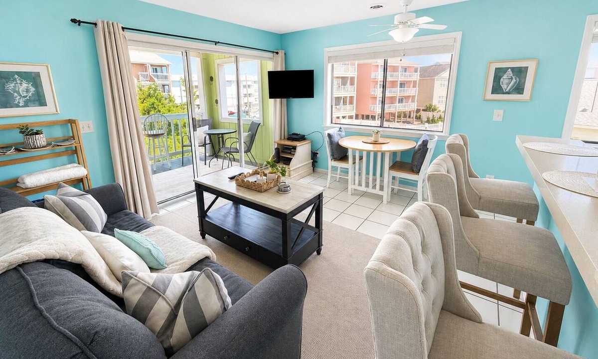 North Carolina Coast Condo | 🏖️ Shoreline Hideaway . Pool . Steps to Beach . Sleeps 4