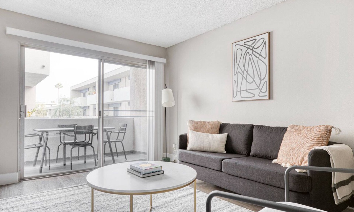 Rampart Village Apartment | Sleek Koreatown 2BR w/ Pool & Gym, near 6th St Bars, by Blueground