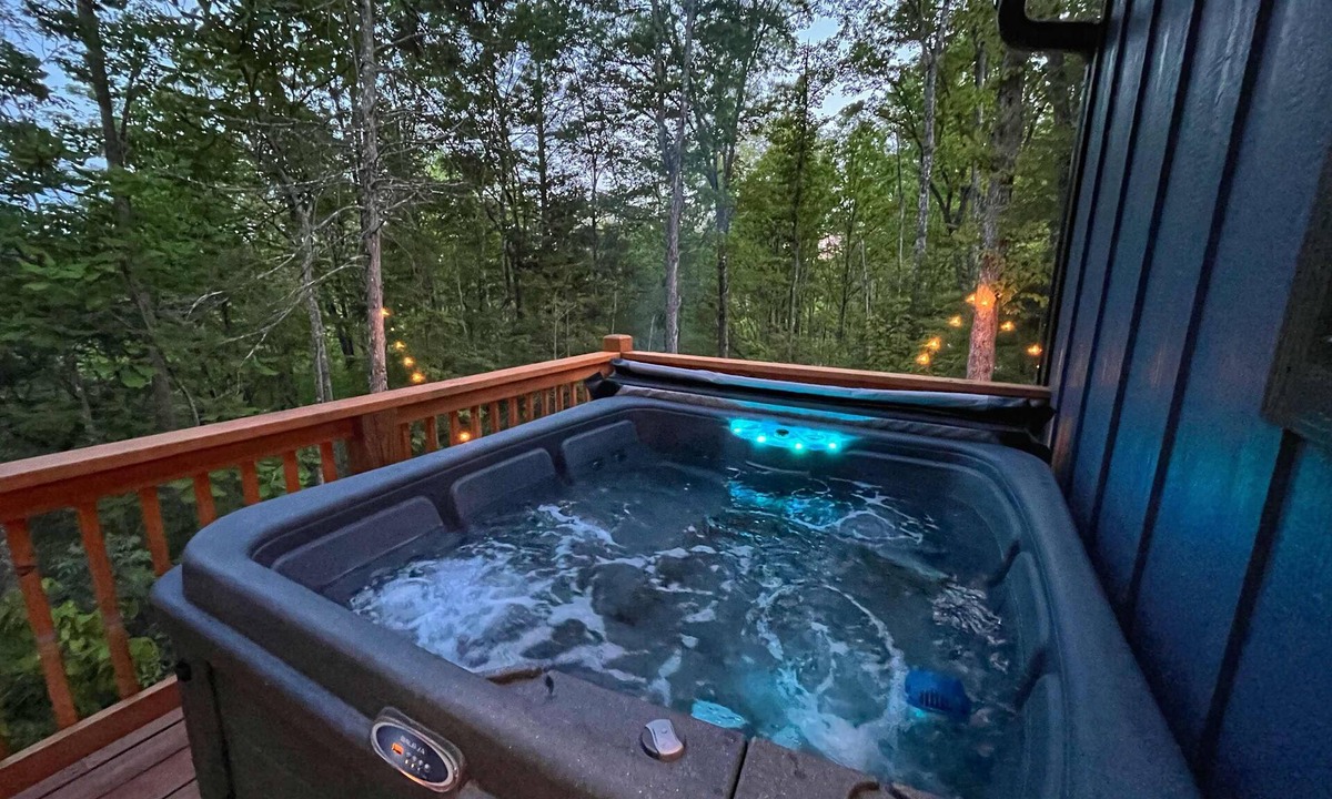 Campton Cabin | Stepping Stone - Private, Hot Tub, Pet Friendly