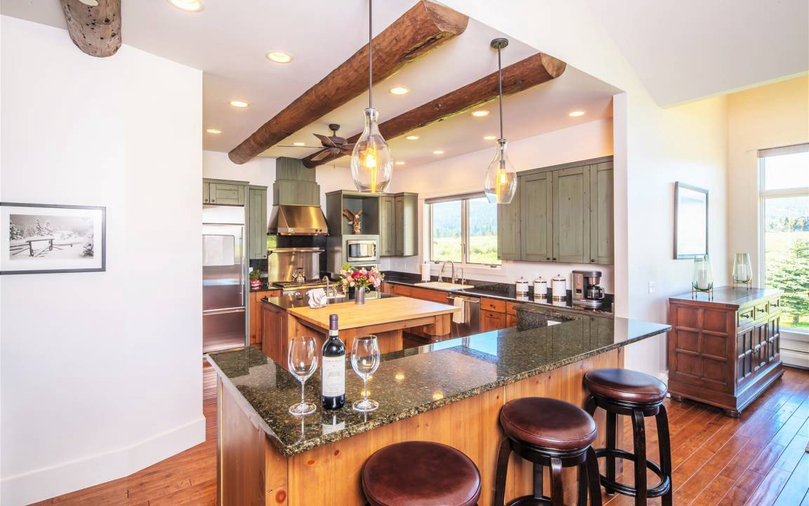 Big Sky Meadow Village House | Stunning Crail Ranch Townhome Cross-County Ski out of the Backyard