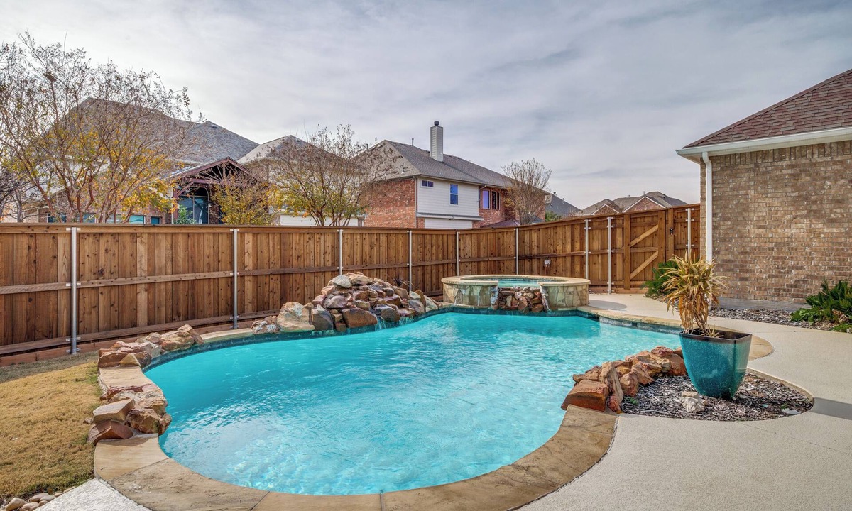 McKinney House | Stunning Home with Sparkling Pool and 4 Bedrooms