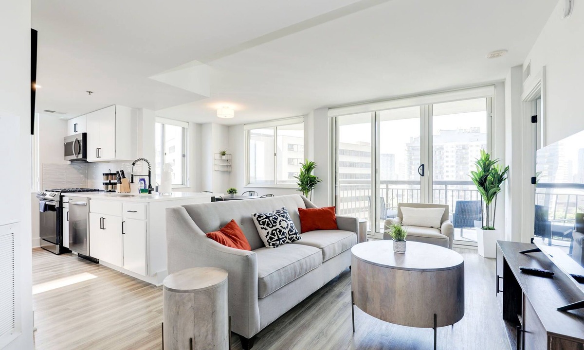 Crystal City Apartment | Stylish 2BR Haven - Minutes from DC & Airport
