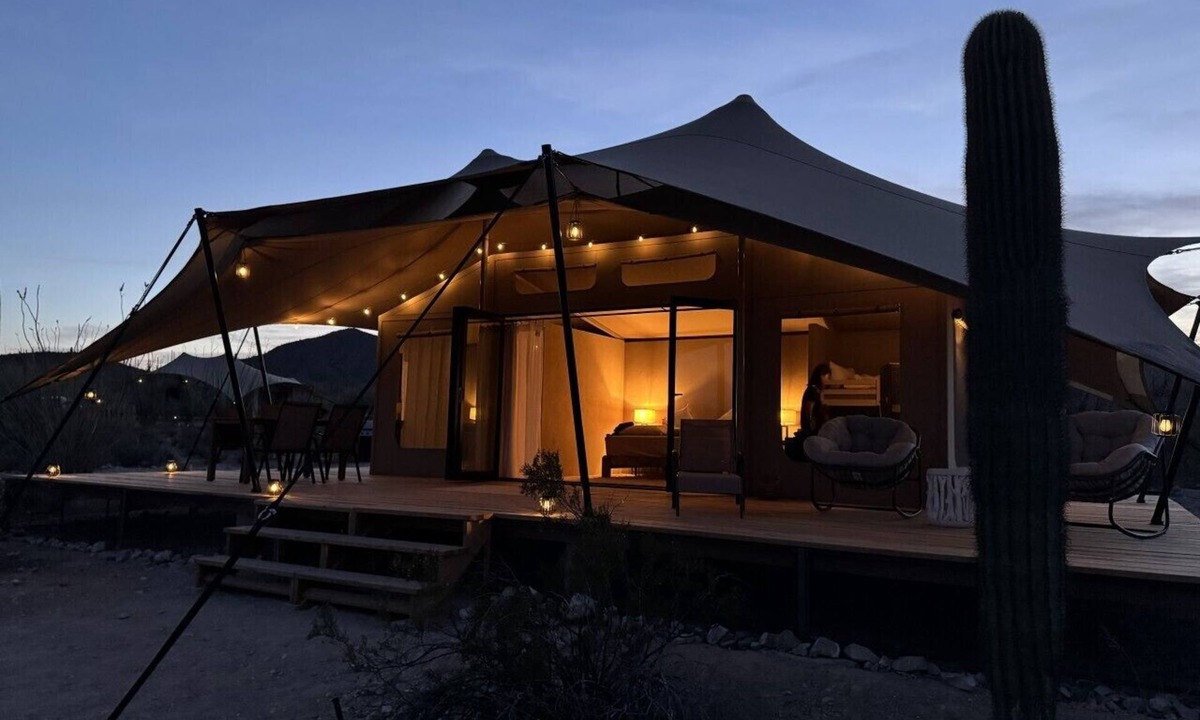 Marana RV Rental | Tent Ocotillos - occupancy near Saguaro NP