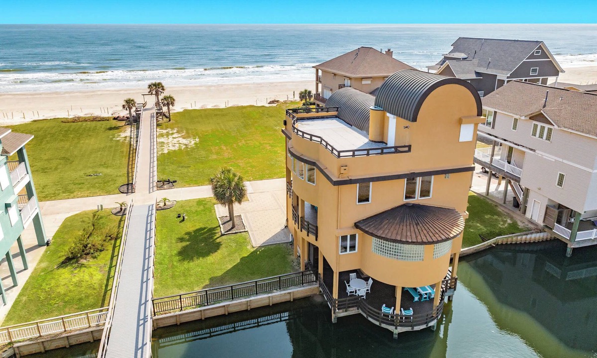 Jamaica Beach House | The Boardwalk - Oceanfront, Elevator, BIG Beach Views!