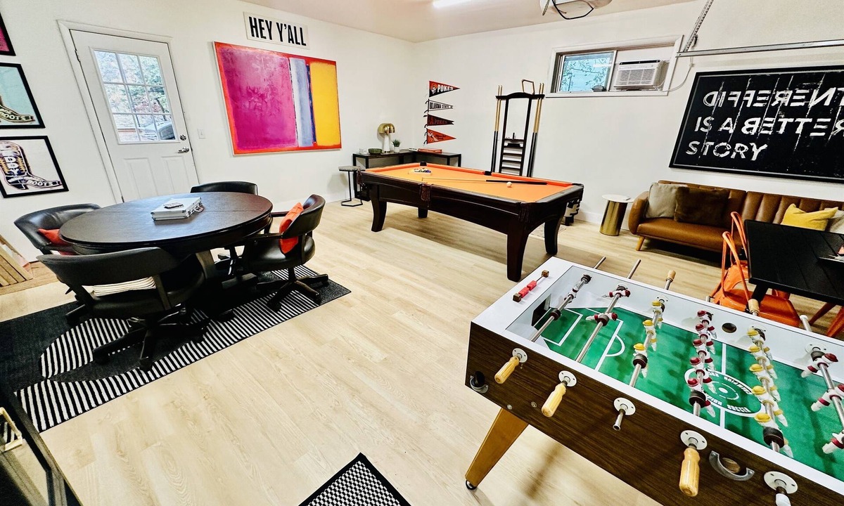 Stillwater House | The Gibby | Epic Game Room & Patio, Close to OSU