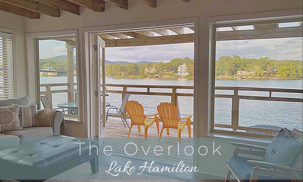 Rockwell Condo | The Overlook at Lake Hamilton - Contemporary Design, Private Deck & Boat Slip!