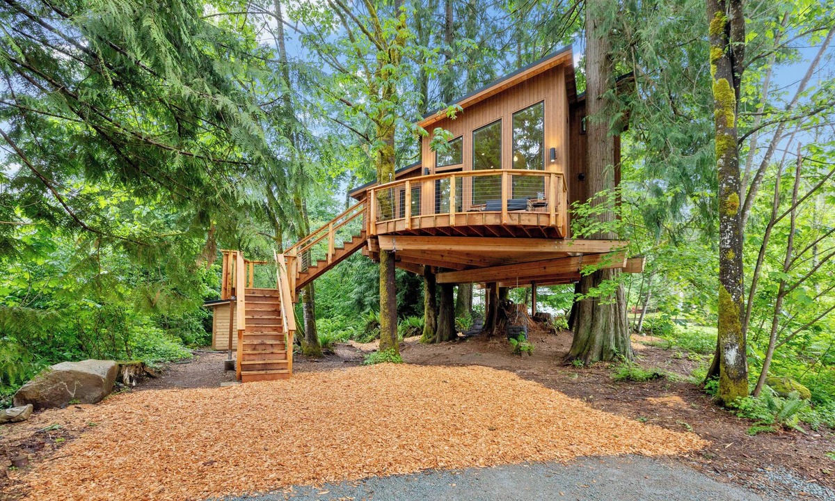 Bellingham House | Tree House- Two bedroom plus loft- sustainable living!