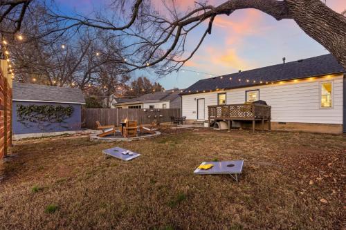 Fair Heights House | Tulsa Expo Firepit Midtown House