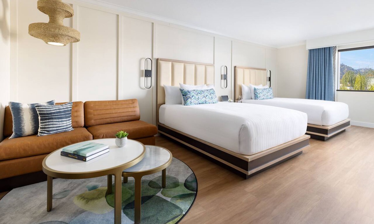 Calabasas Hotel | Two Queen Standard, The Anza A Calabasas Hotel, Pool, Near Lake Calabasas Park