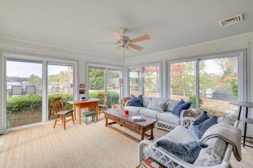 Lancaster House | Waterfront Home w/Dock in Chesapeake Bay Area!