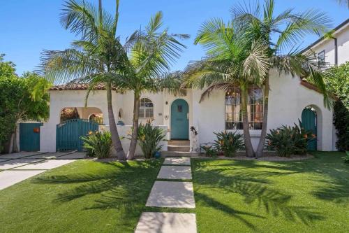 Palms House | West LA Bungalow with Lush Garden by Colby and Conrad
