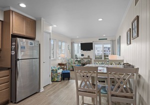 Beautifully remodeled oceanfront condo with lovely views, pool access & W/D
