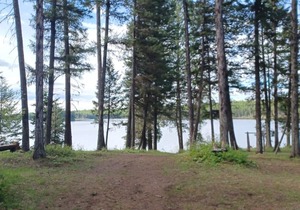 Campsite #10 with Lake Access