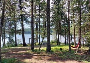 Campsite #7 with Lake Access