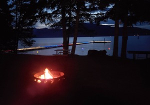 Cozy Lakefront Cabin #2- swimming, fishing, hunting, hiking, dirt biking, etc.