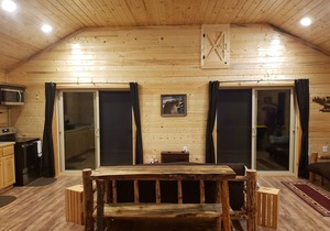 Cozy Lakefront Cabin #2- swimming, fishing, hunting, hiking, dirt biking, etc.