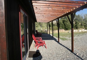 Executive Cabin -1 mile Stillwater River-Caddis Cabin-Montana fly fishing