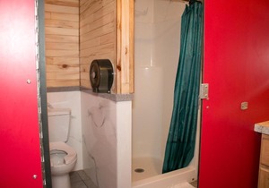 FunStays Glamping Setup Tent in RV Park #2 OK-T2