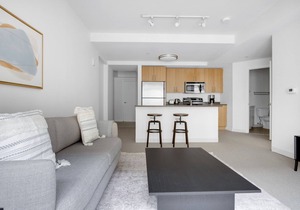 Ideal East Cambridge 1BR w/W/D & Gym, steps from Train, by Blueground
