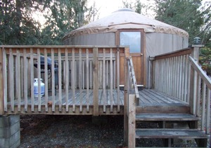 Mount Vernon Camping Resort 20 ft. Yurt 1