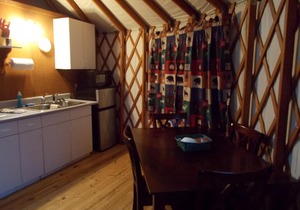 Mount Vernon Camping Resort 20 ft. Yurt 1