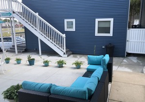 Penthouse on the lake, walking distance from Indiana Beach