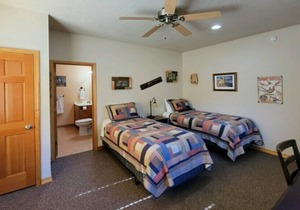 Room 3 at Montana's Wolf Creek Lodge