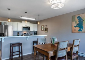Spacious, updated condo w/private balcony, A/C & lots of light - Marina Cay Retreat Flathead Lake
