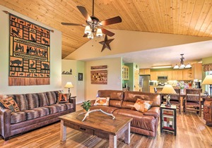 Star Valley Ranch Home w/ Snowmobile Parking!