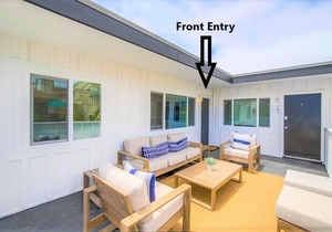 Steps to Ocean + Bright Top Level Unit + Sun Deck