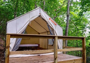 Tentrr State Park Site - WV Coopers Rock State Park - Site E - Single Camp