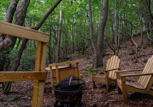 Tentrr State Park Site - WV Coopers Rock State Park - Site E - Single Camp