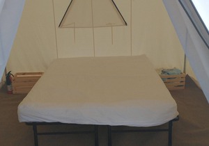 Tentrr State Park Site - WV Coopers Rock State Park - Site J - Single Camp