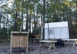 Tentrr State Park Site - Mississippi Percy Quin State Park - Southside Lakeview