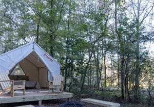 Tentrr State Park Site - Mississippi Percy Quin State Park - Southside Lakeview