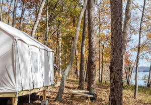 Tentrr State Park Site - Mississippi JP Coleman State Park - Shady Bluff C - Single Camp