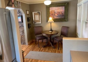 The historic Rose Cottage in Springdale, Utah