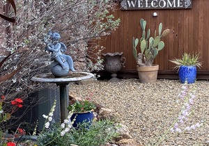 The historic Rose Cottage in Springdale, Utah
