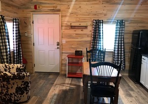 The Red Station by Glacier - Cabin #9 with AC and laundry