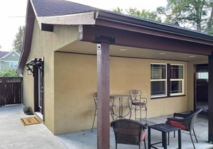 ViaLago | Charming Mediterranean Villa with Sunny Courtyard in Downtown Coeur dA