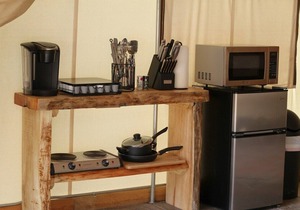 Zion Glamping Tent w/A/C & Private Bathroom