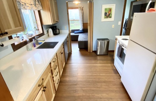 Rockaway Beach House | 30 Yards To Beach, New Hot Tub, fenced and dog friendly, 70" TV, Fire Pit Clean