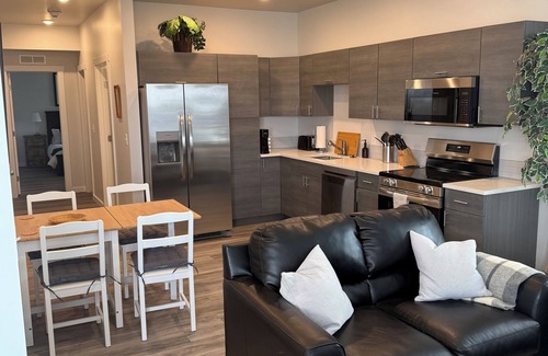 Laramie Apartment | Brand new construction, stylish 3BR/2BA apartment in Laramie 1 blk from campus