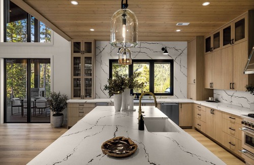 Whitefish House | Breathtaking ski residence - theater room , sauna , gym, heated driveway and hot tub deck