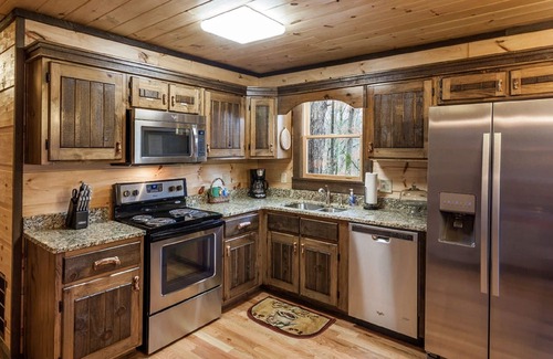 Ellijay Cabin | Dancing Waters - River Front, Fishing, Game Room