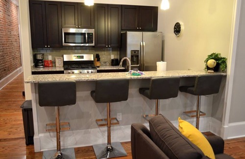 Central Business District Condo | Entertainment Themed-The Picayune, Historic luxury condo with balcony, 2 blocks