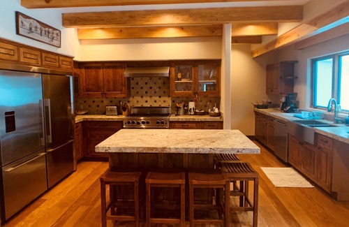 Taos Ski Valley House | Gorgeous ski-in ski-out Taos chalet! Great location!